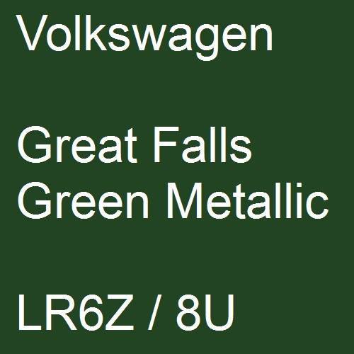 Volkswagen, Great Falls Green Metallic, LR6Z / 8U.